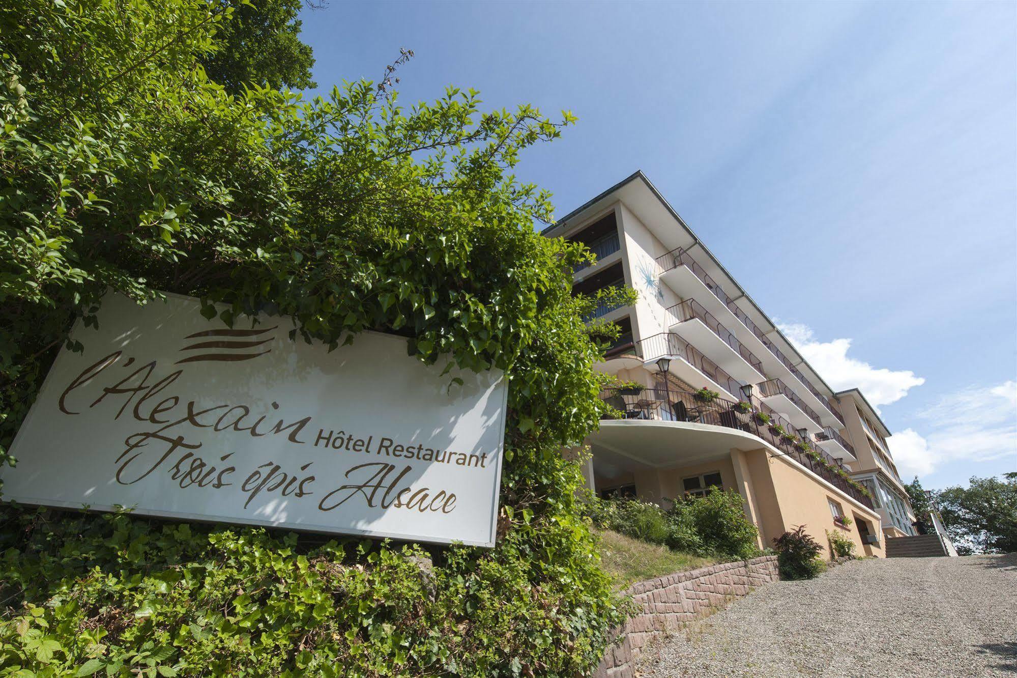 Alexain Hotel Restaurant & Wellness - Colmar Ouest Trois-Épis Eksteriør billede